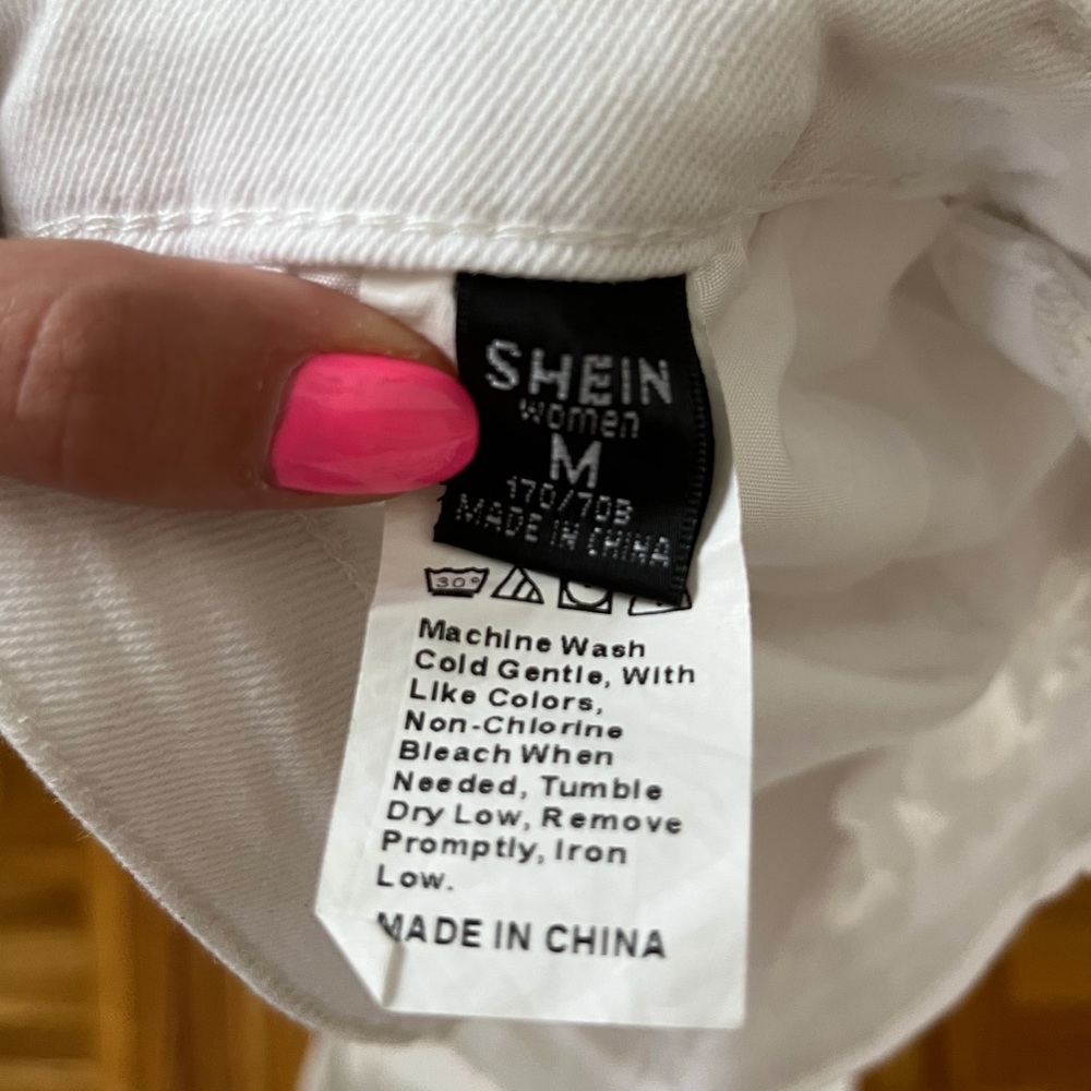 White High Rise Jeans - Picture 3 of 5